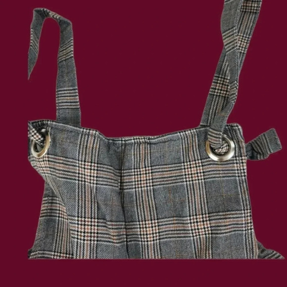 Divided women overall romper gray/ blk colors size 2 - Picture 10 of 10